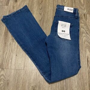 Rise Blue Denim Jeans